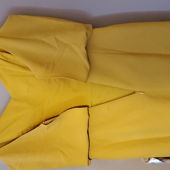 Dress the Population Marigold Yellow Alondra Blouson Sheath Dress Size XS NWT'S - Picture 16 of 16
